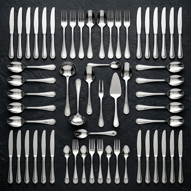 Faqueiro Imperial Aço Inox 72 Peças com Estojo de Luxo